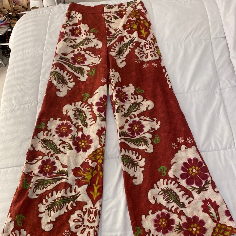 High-Waisted Wide-Leg Pants